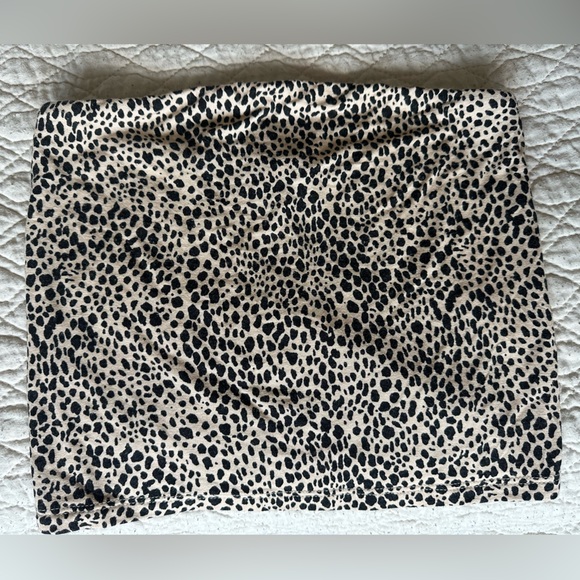 Cheetah Tube Top - American Eagle - Small - Picture 3 of 6